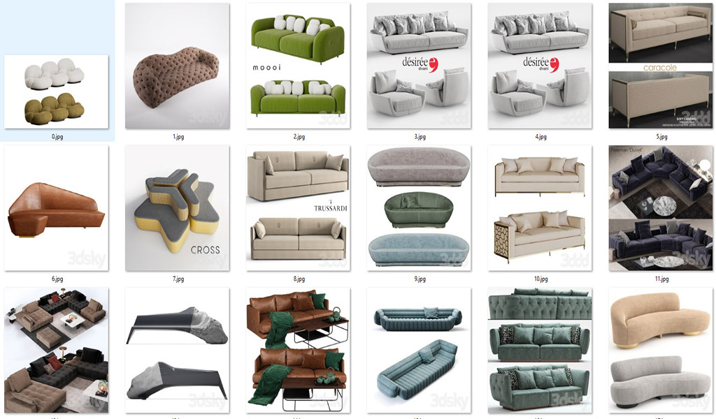 50 MODEL SOFA VOL 4 - D5